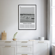 Martha's Vineyard Travel B&W Poster