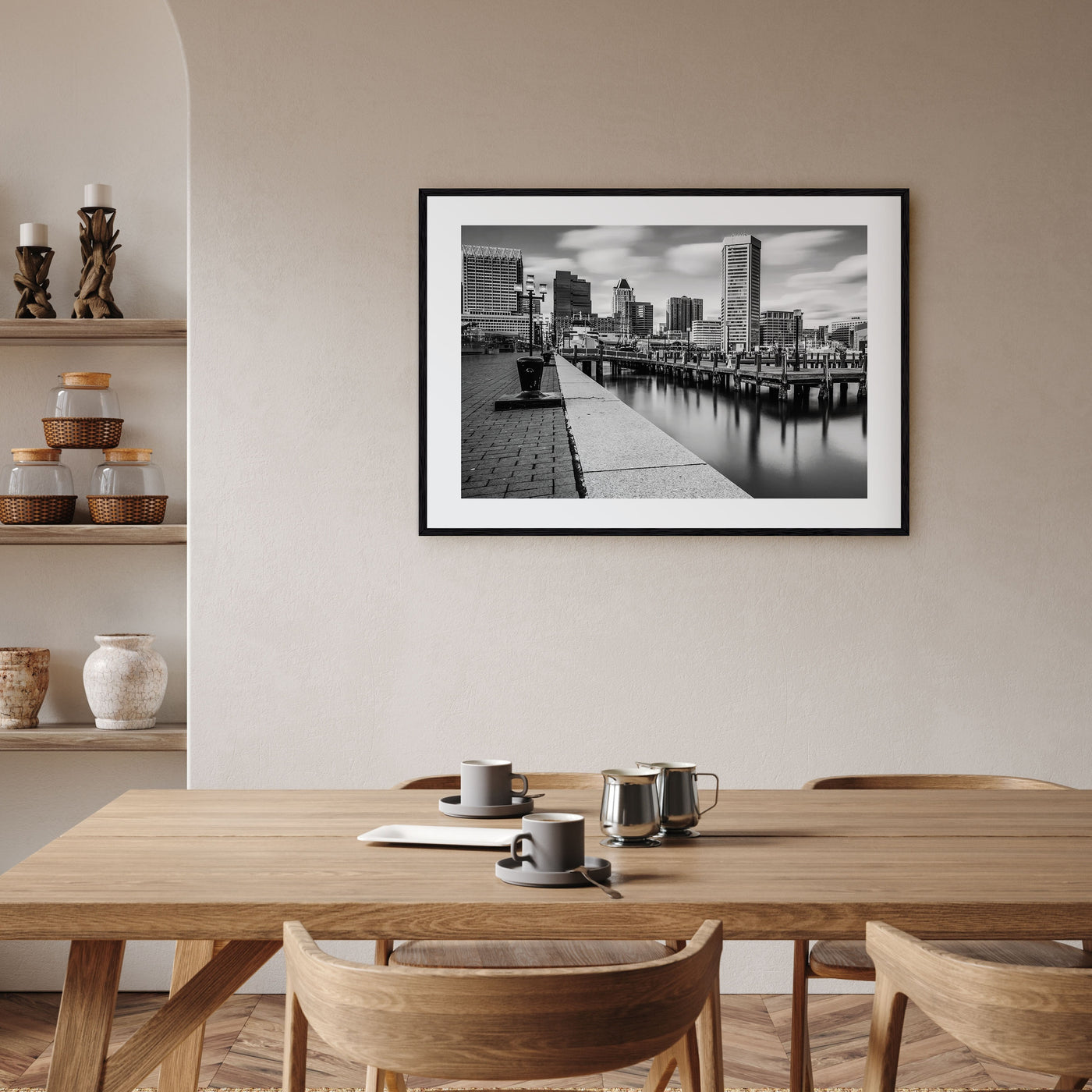 Maryland Landscape B&W Poster