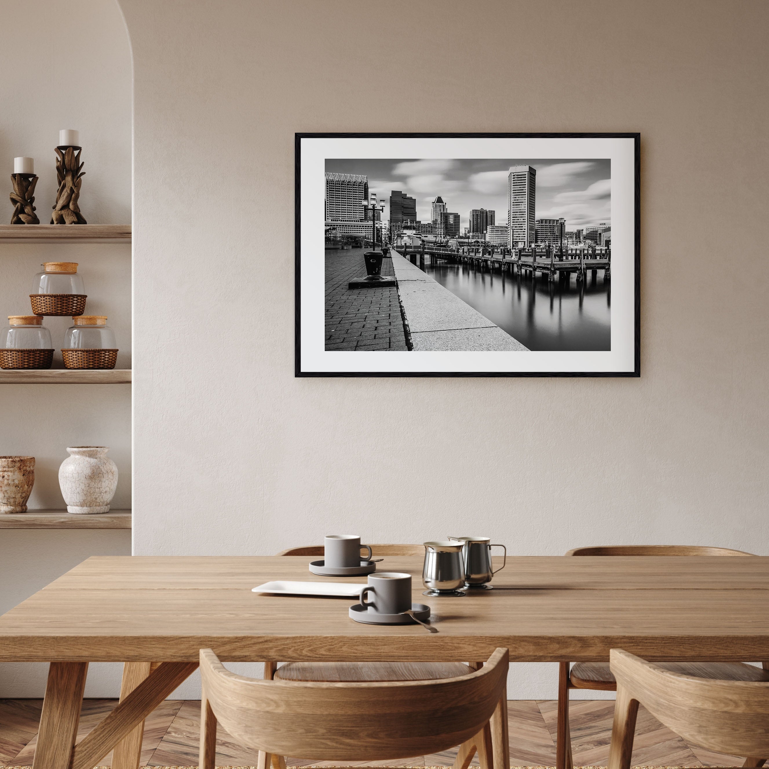 Maryland Landscape B&W Poster