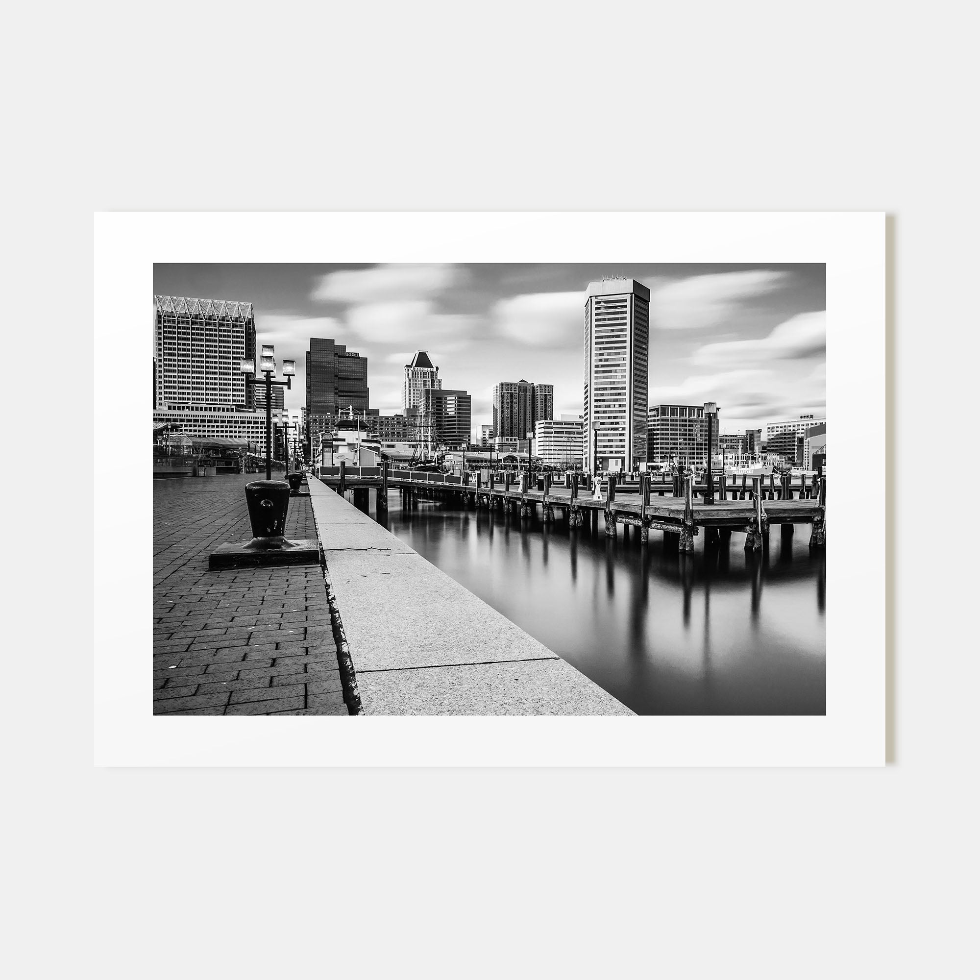 Maryland Landscape B&W Poster