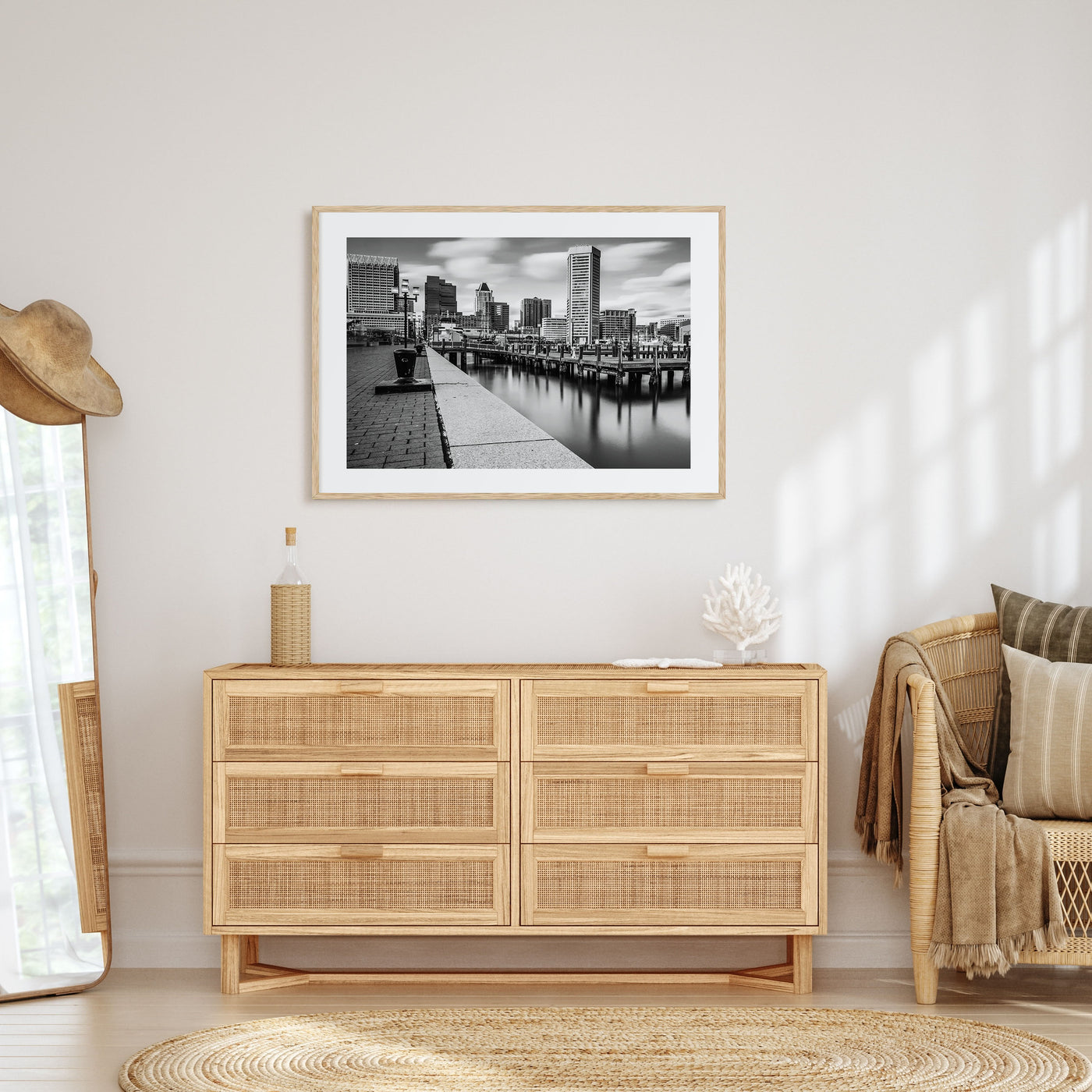Maryland Landscape B&W Poster