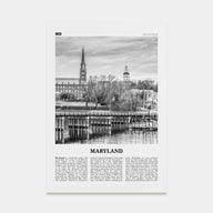 Maryland Travel B&W No 1 Poster