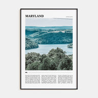 Maryland Travel Color Poster