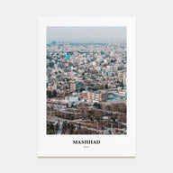 Mashhad Portrait Color Poster