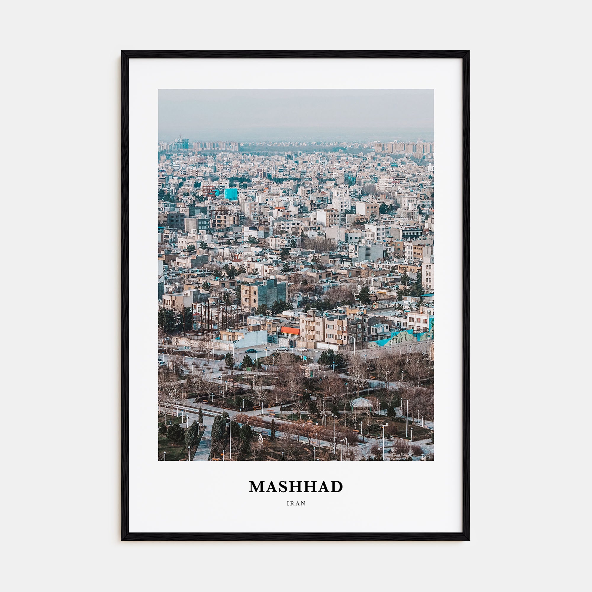 Mashhad Portrait Color Poster