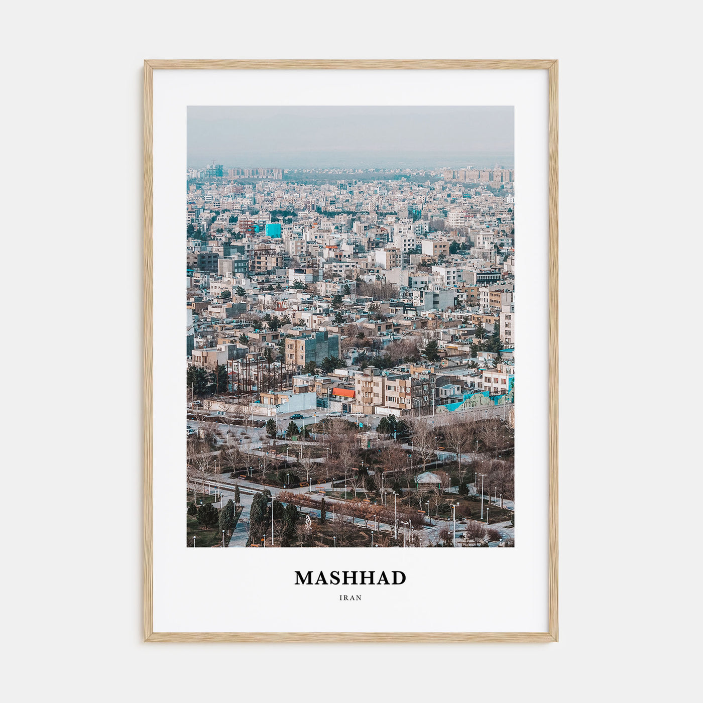 Mashhad Portrait Color Poster