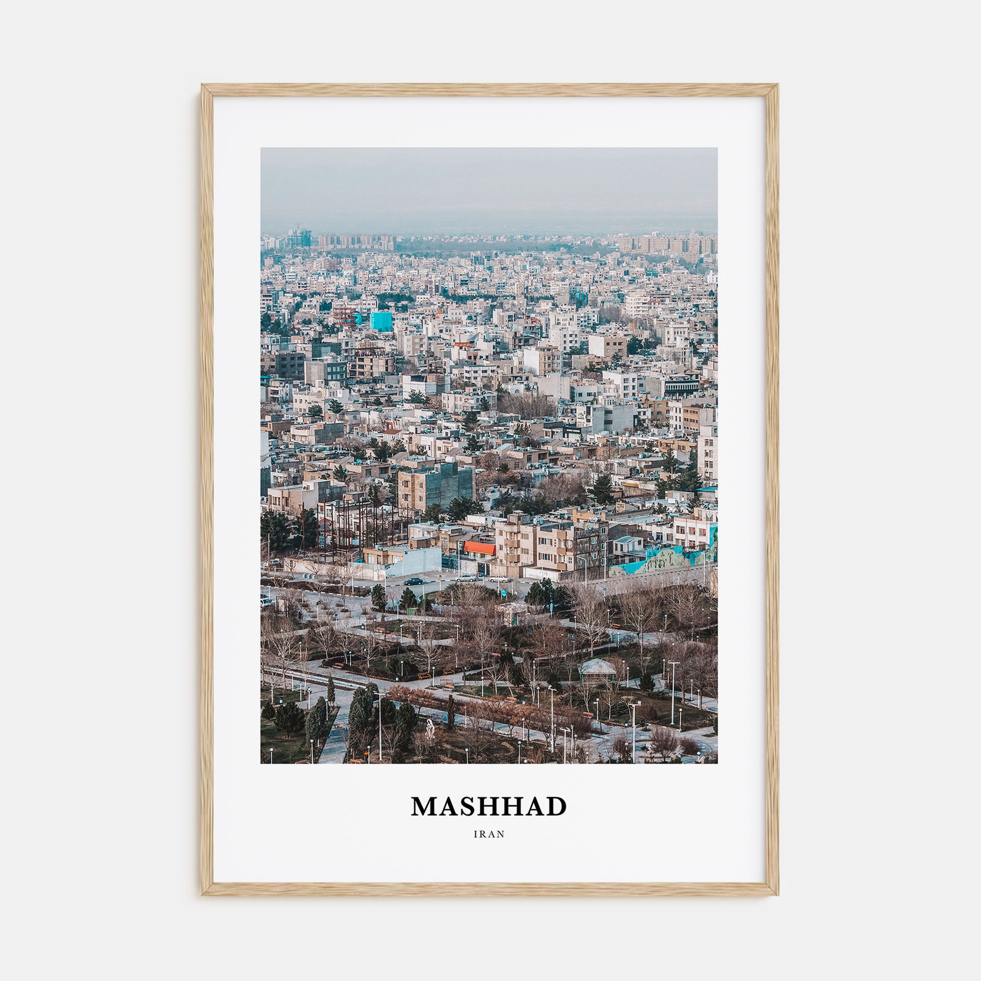 Mashhad Portrait Color Poster