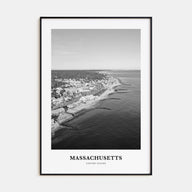 Massachusetts Portrait B&W No 1 Poster