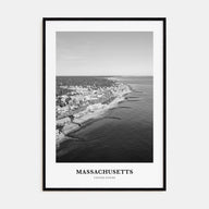 Massachusetts Portrait B&W No 1 Poster