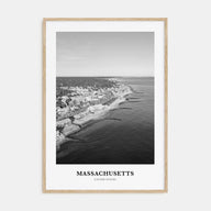 Massachusetts Portrait B&W No 1 Poster