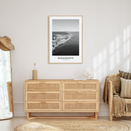 Massachusetts Portrait B&W No 1 Poster