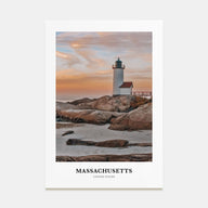Massachusetts Portrait Color Poster