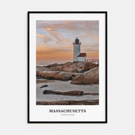 Massachusetts Portrait Color Poster