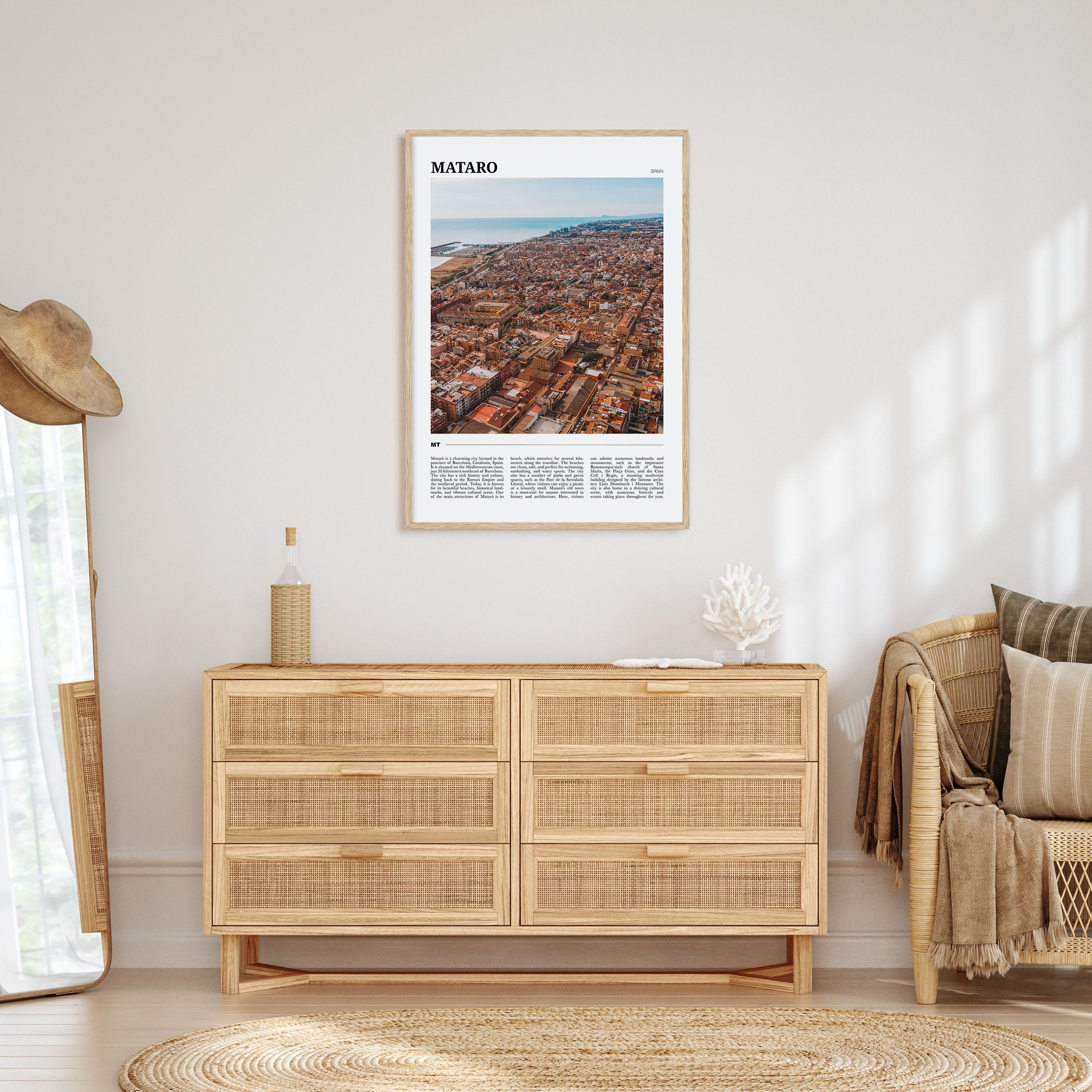 Mataro Travel Color Poster