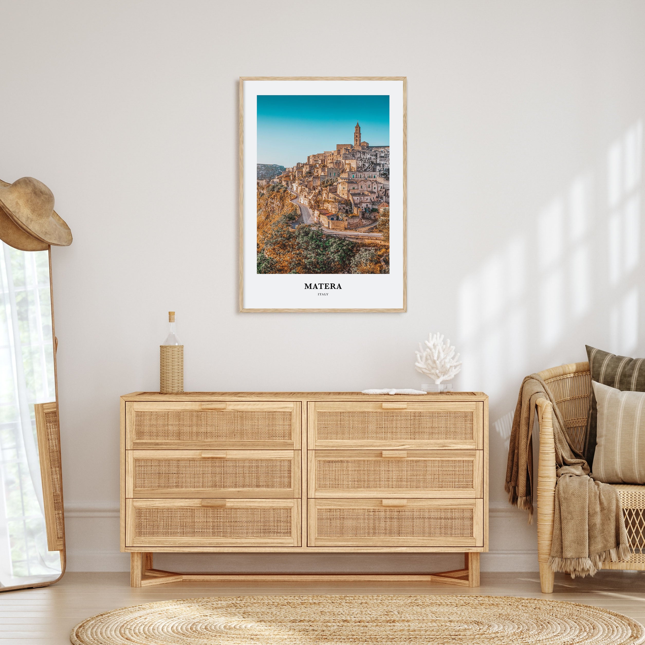 Matera Portrait Color Poster