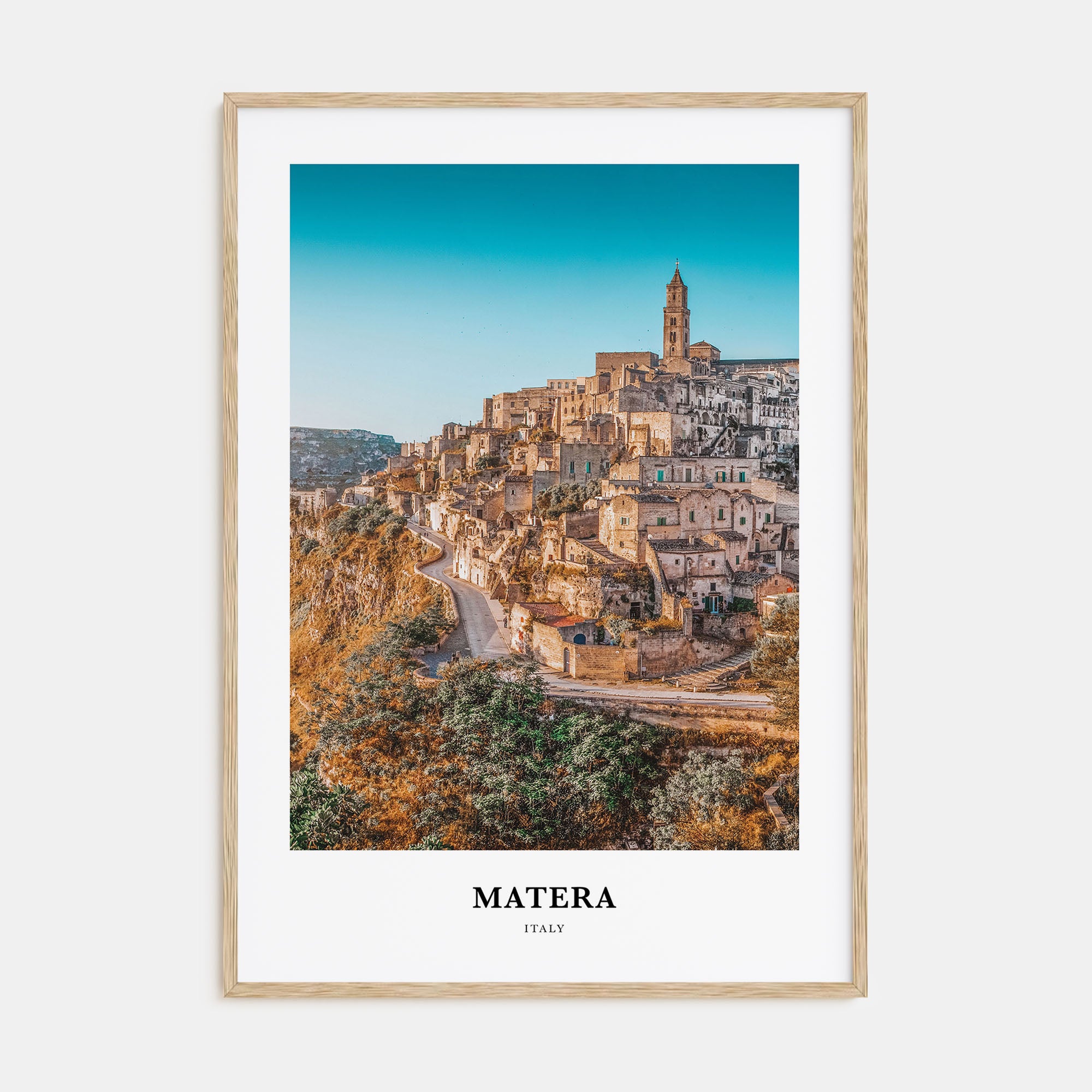 Matera Portrait Color Poster