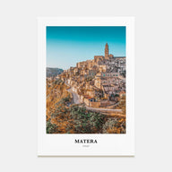Matera Portrait Color Poster