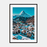 Matterhorn Photo Color Poster