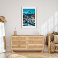 Matterhorn Photo Color Poster