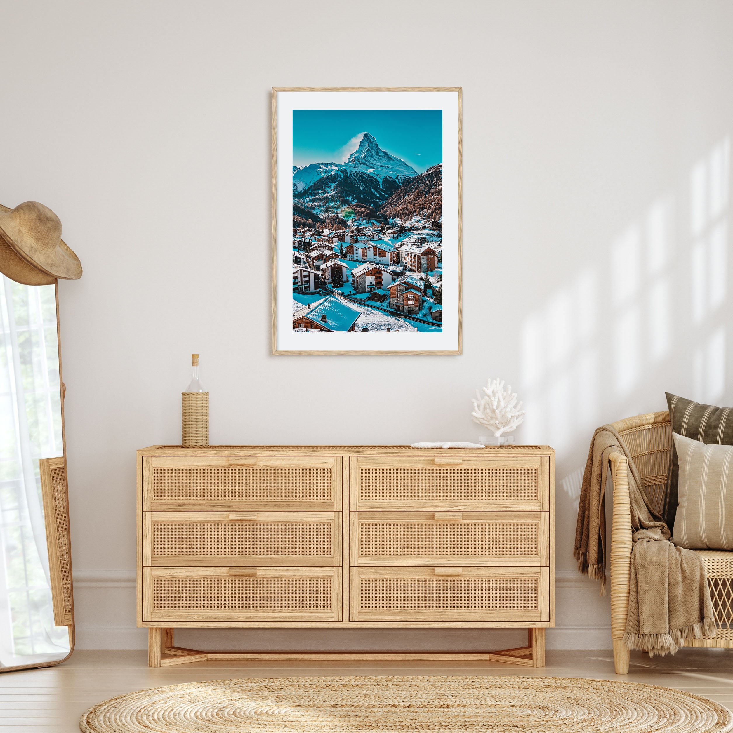 Matterhorn Photo Color Poster