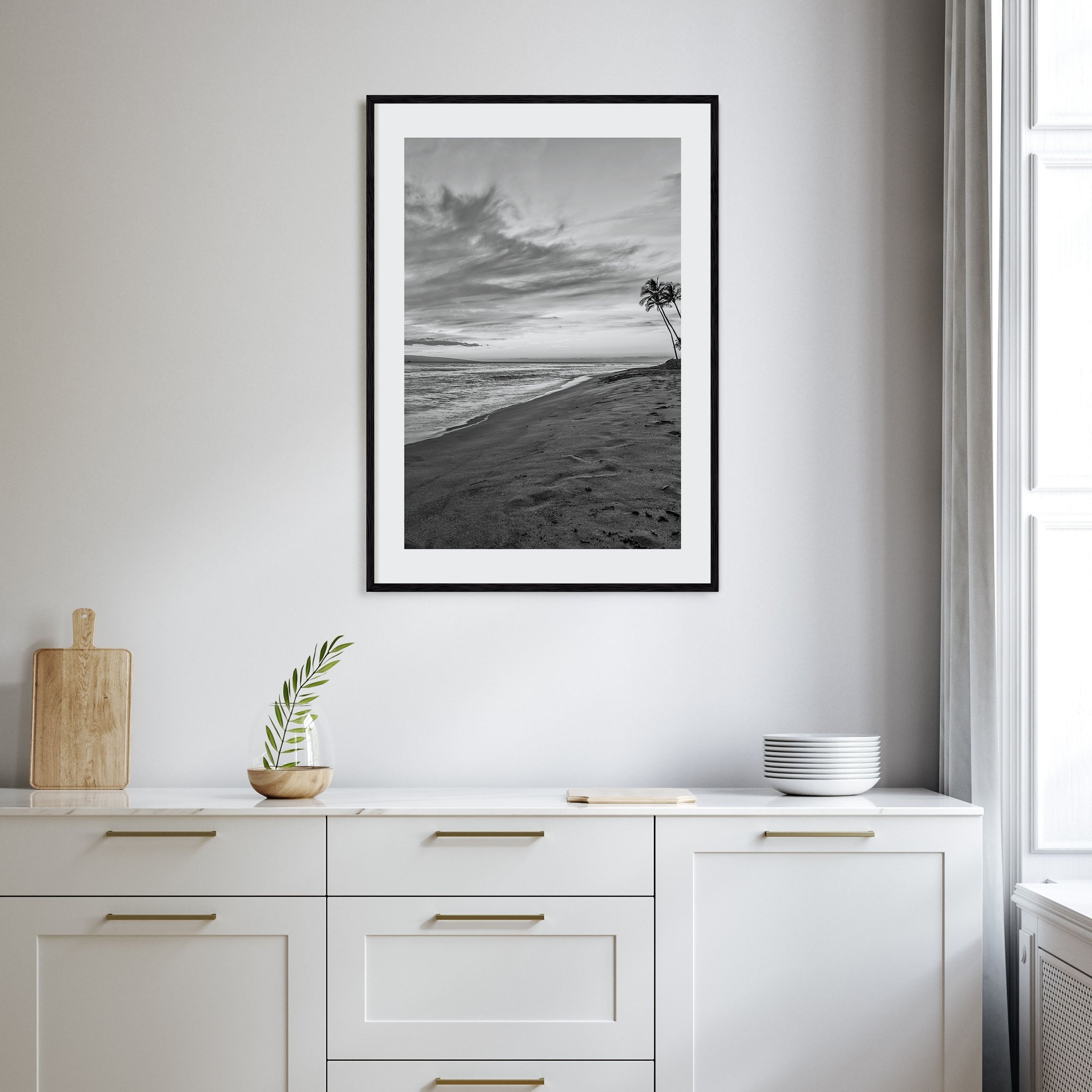 Maui Photo B&W No 1 Poster