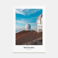 Mauna Kea Portrait Color Poster
