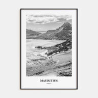 Mauritius Portrait B&W Poster