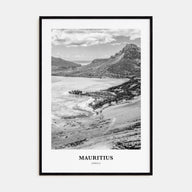 Mauritius Portrait B&W Poster