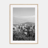 Medellín Photo B&W Poster