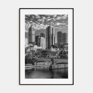 Melbourne, Australia Photo B&W No 1 Poster