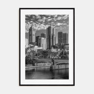 Melbourne, Australia Photo B&W No 1 Poster