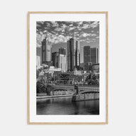 Melbourne, Australia Photo B&W No 1 Poster