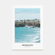 Mendocino Portrait Color Poster