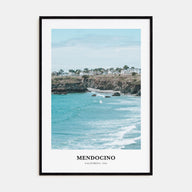 Mendocino Portrait Color Poster