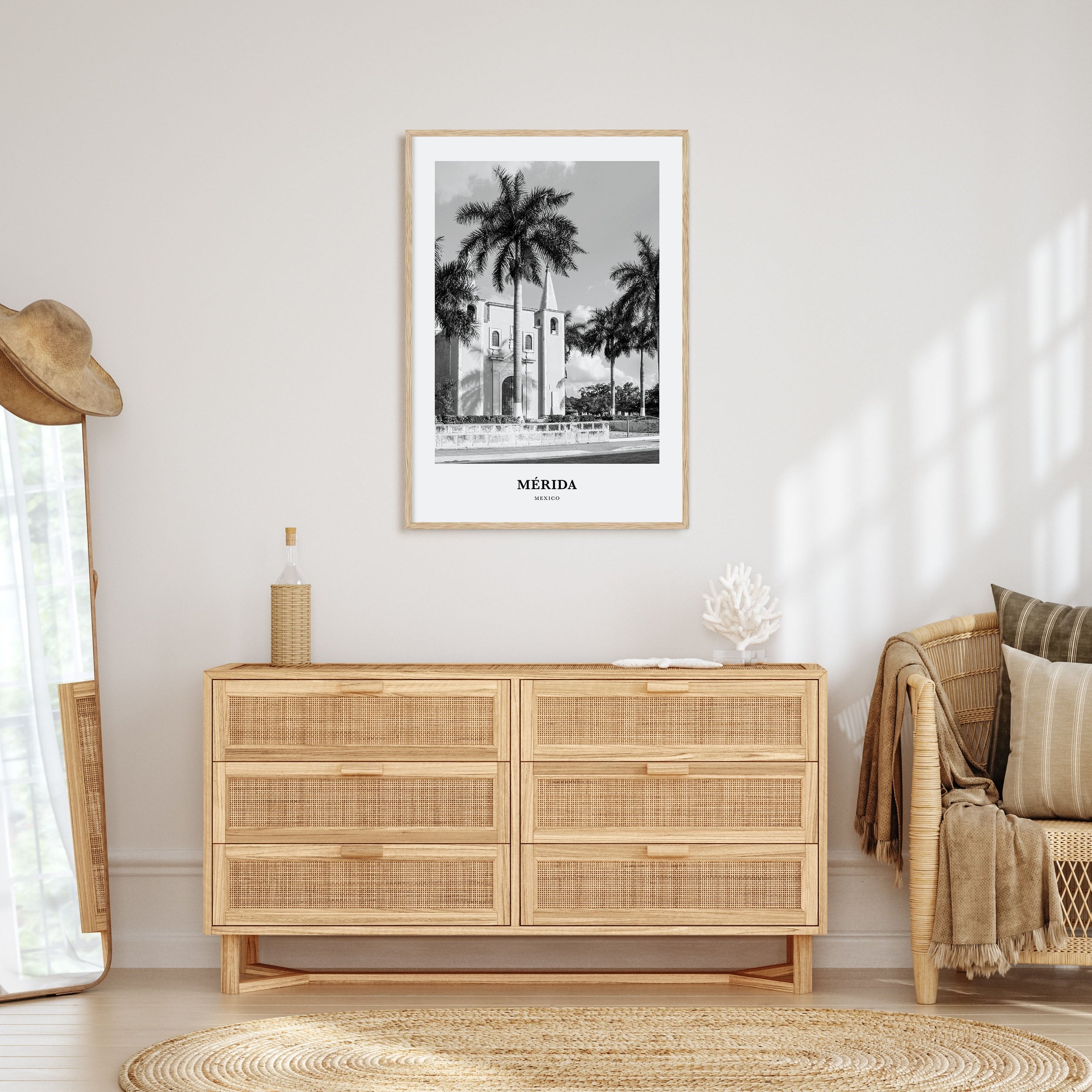 Mérida Portrait B&W Poster