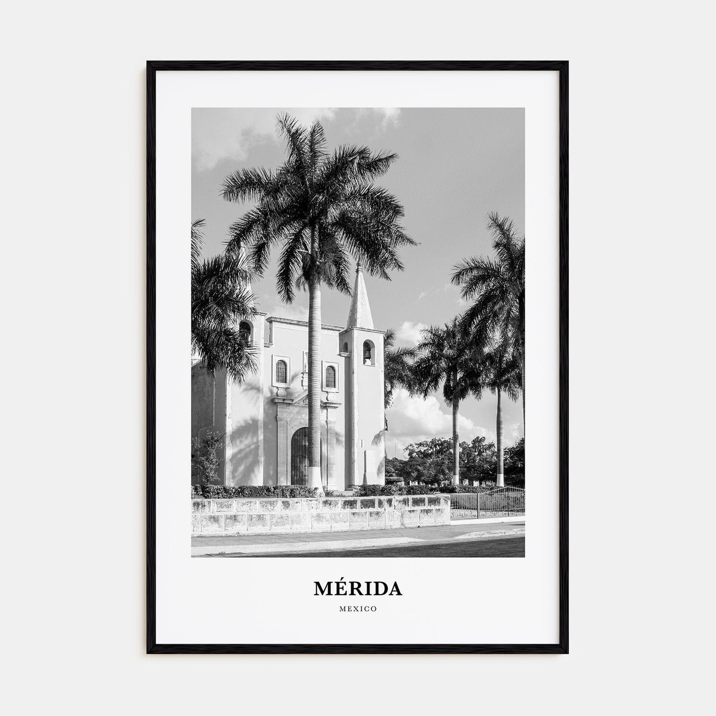 Mérida Portrait B&W Poster