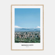 Mexico City Portrait Color No 2 Poster