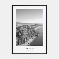 Mexico Portrait B&W No 2 Poster