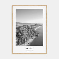 Mexico Portrait B&W No 2 Poster