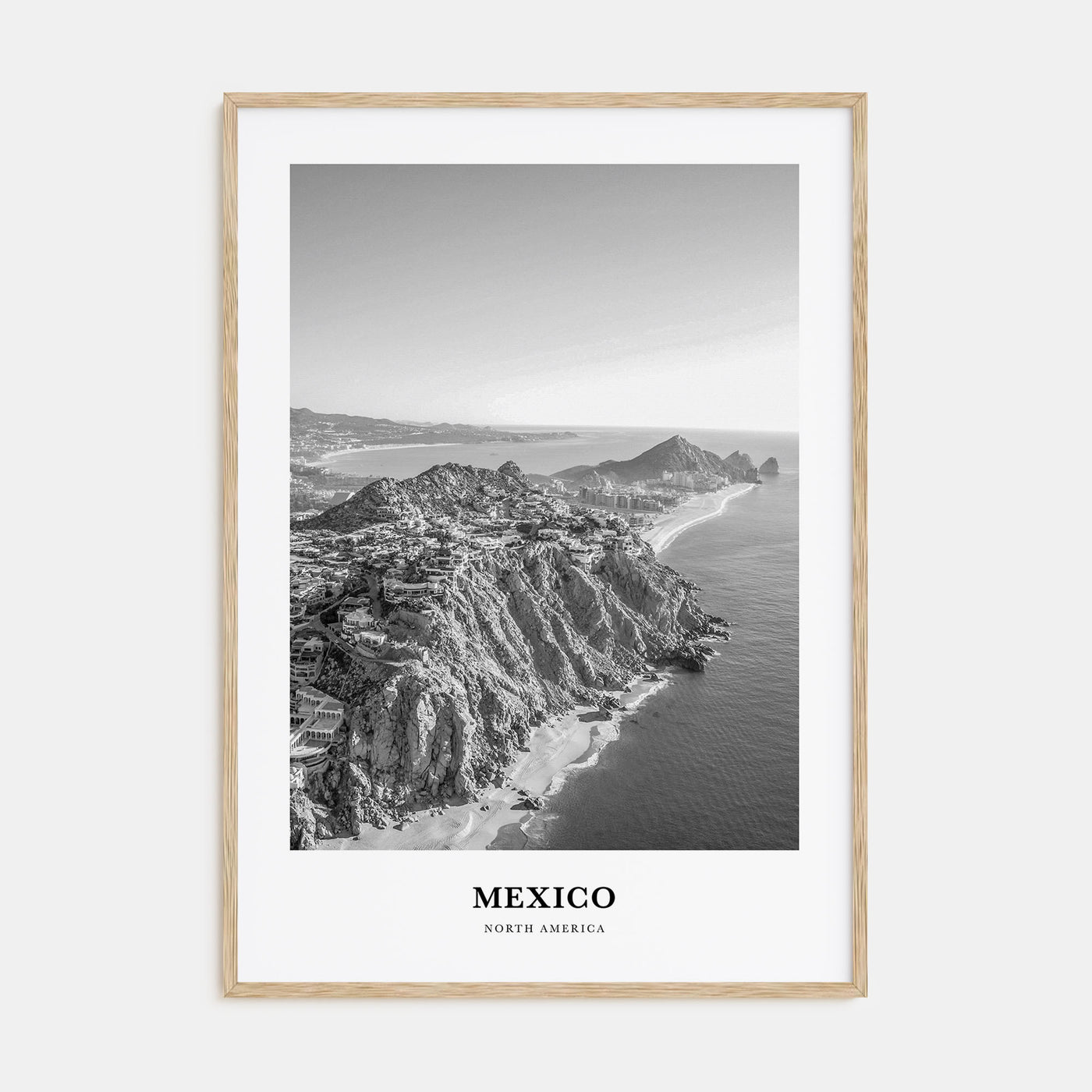 Mexico Portrait B&W No 2 Poster