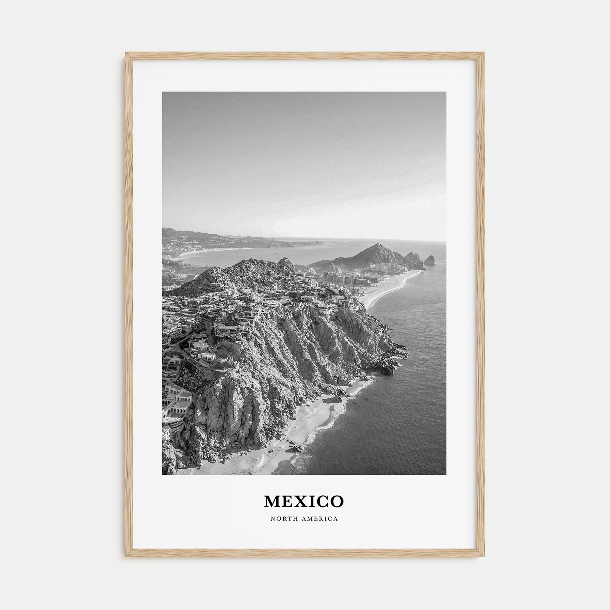 Mexico Portrait B&W No 2 Poster