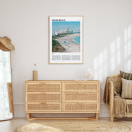 Miami Beach Travel Color Poster