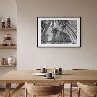 Miami Landscape B&W Poster