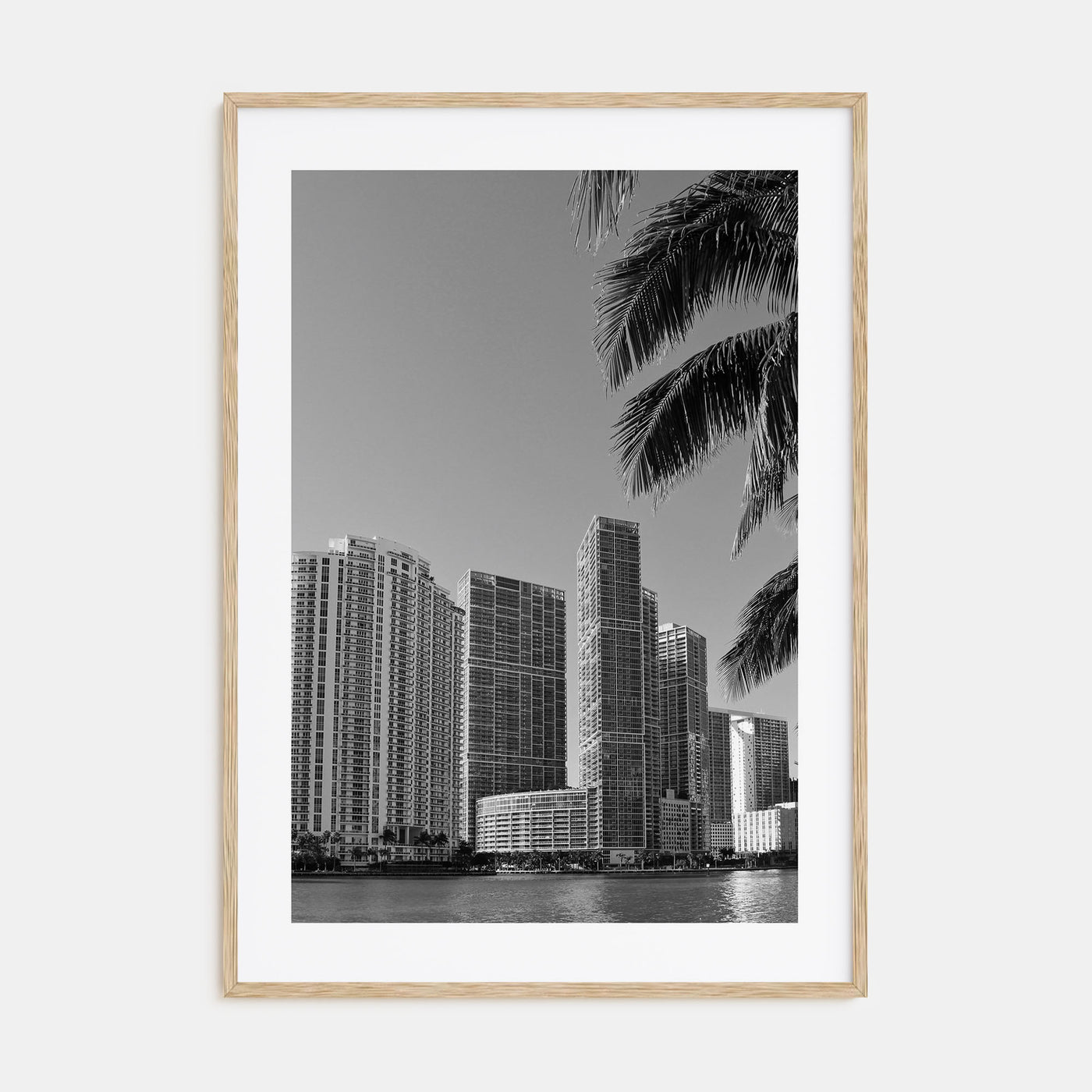 Miami Photo B&W No 1 Poster
