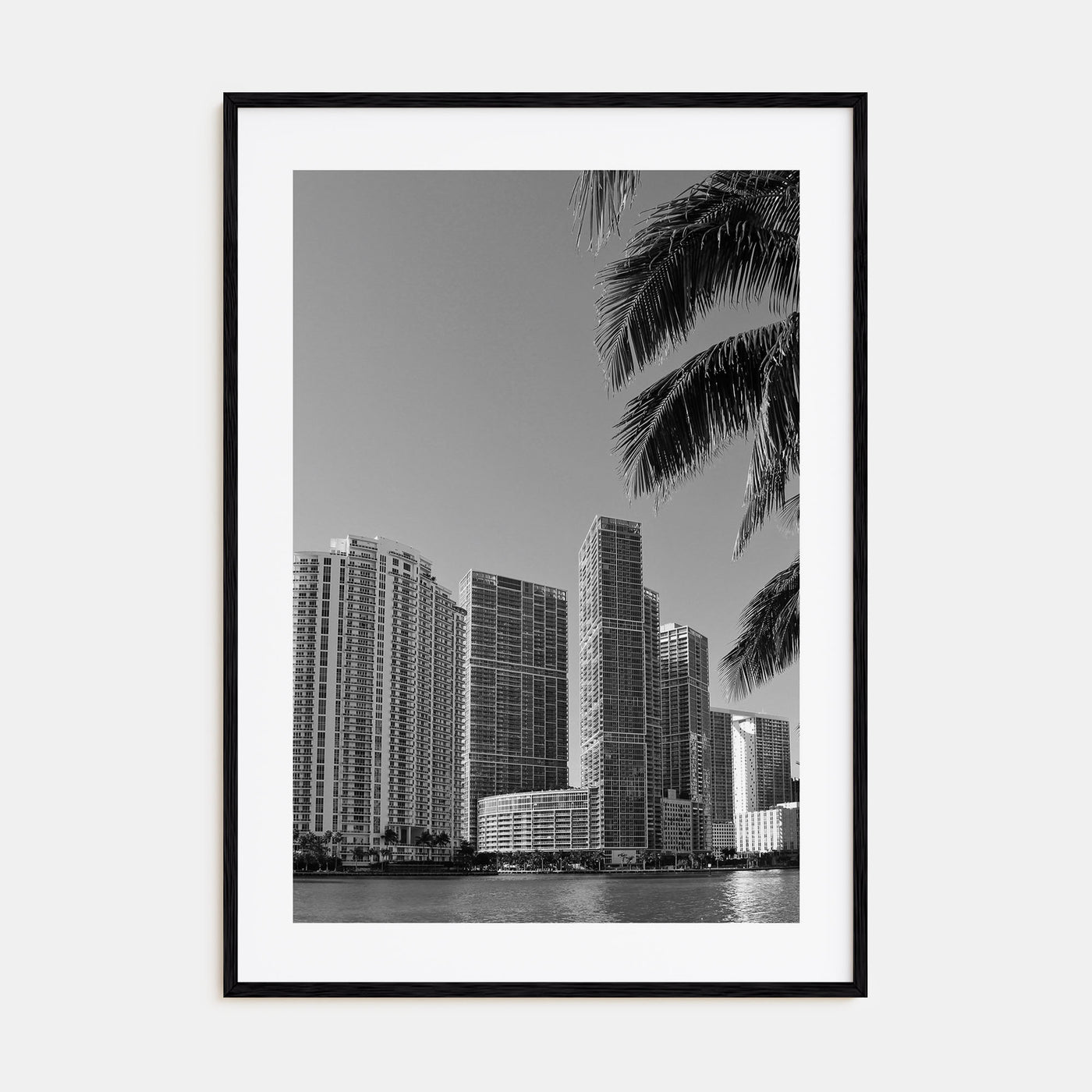 Miami Photo B&W No 1 Poster