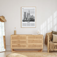 Miami Travel B&W No 2 Poster