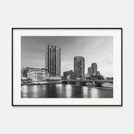 Michigan Landscape B&W Poster