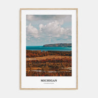 Michigan Portrait Color No 2 Poster