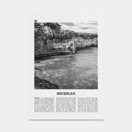 Michigan Travel B&W No 2 Poster