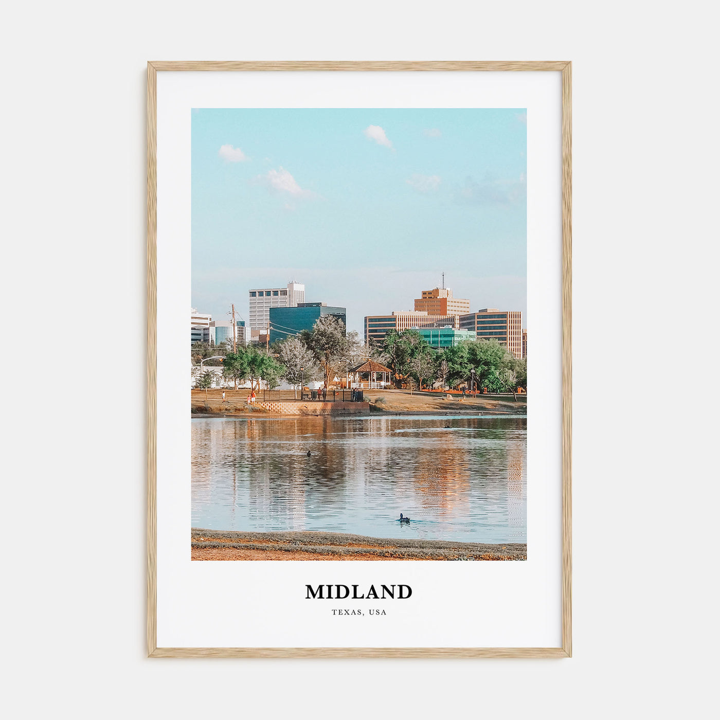 Midland Portrait Color Poster